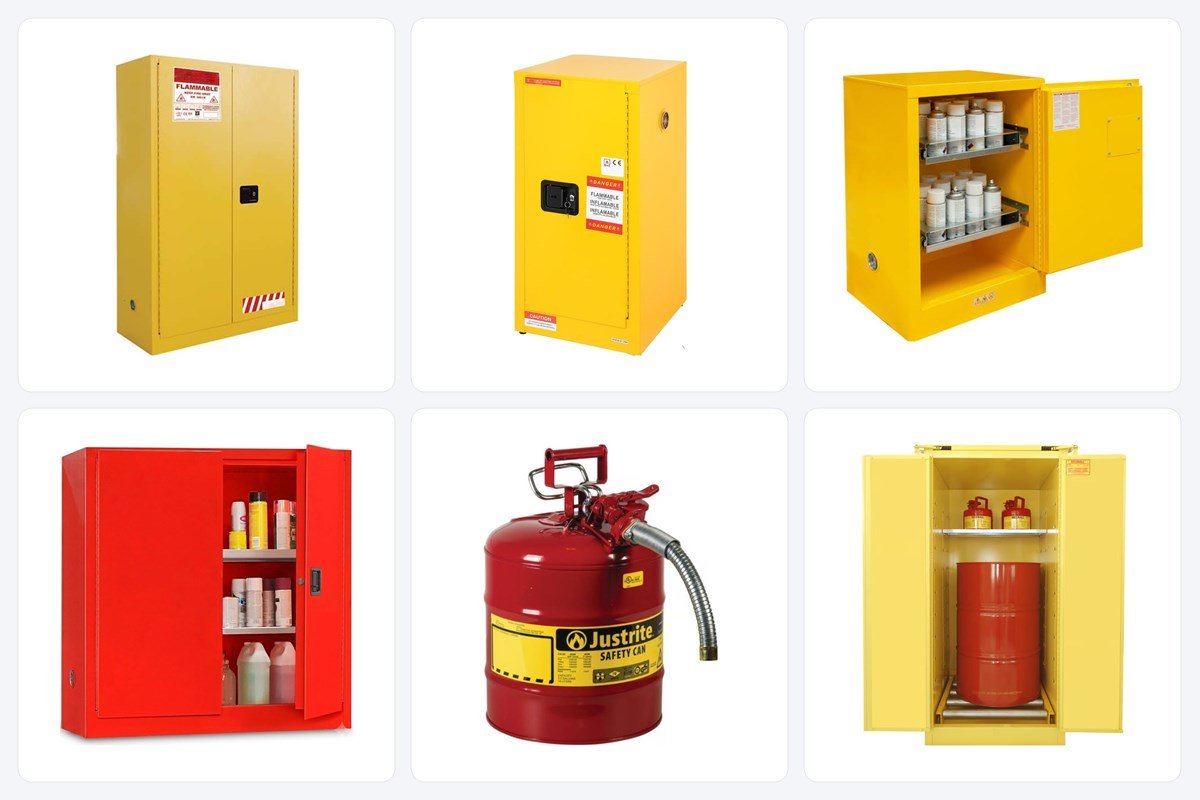 Flammable storage products