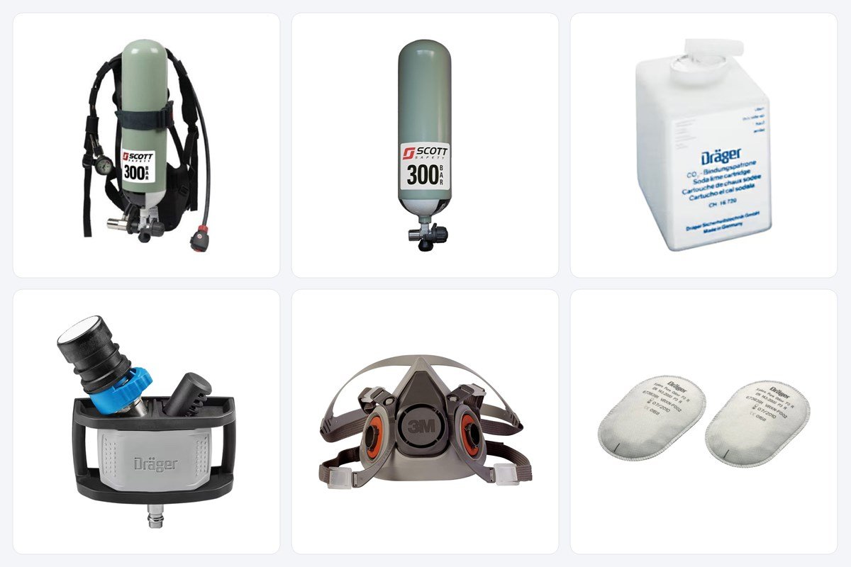 SCBA and escape products